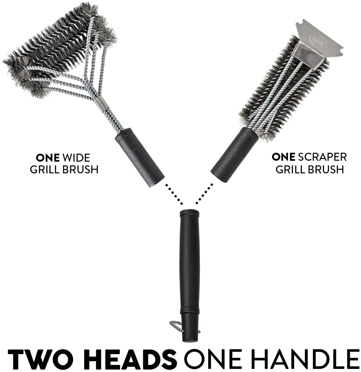 BBQ grilling brush set