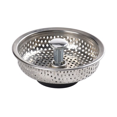 Circle shape lifting Stainless steel Sink strainer